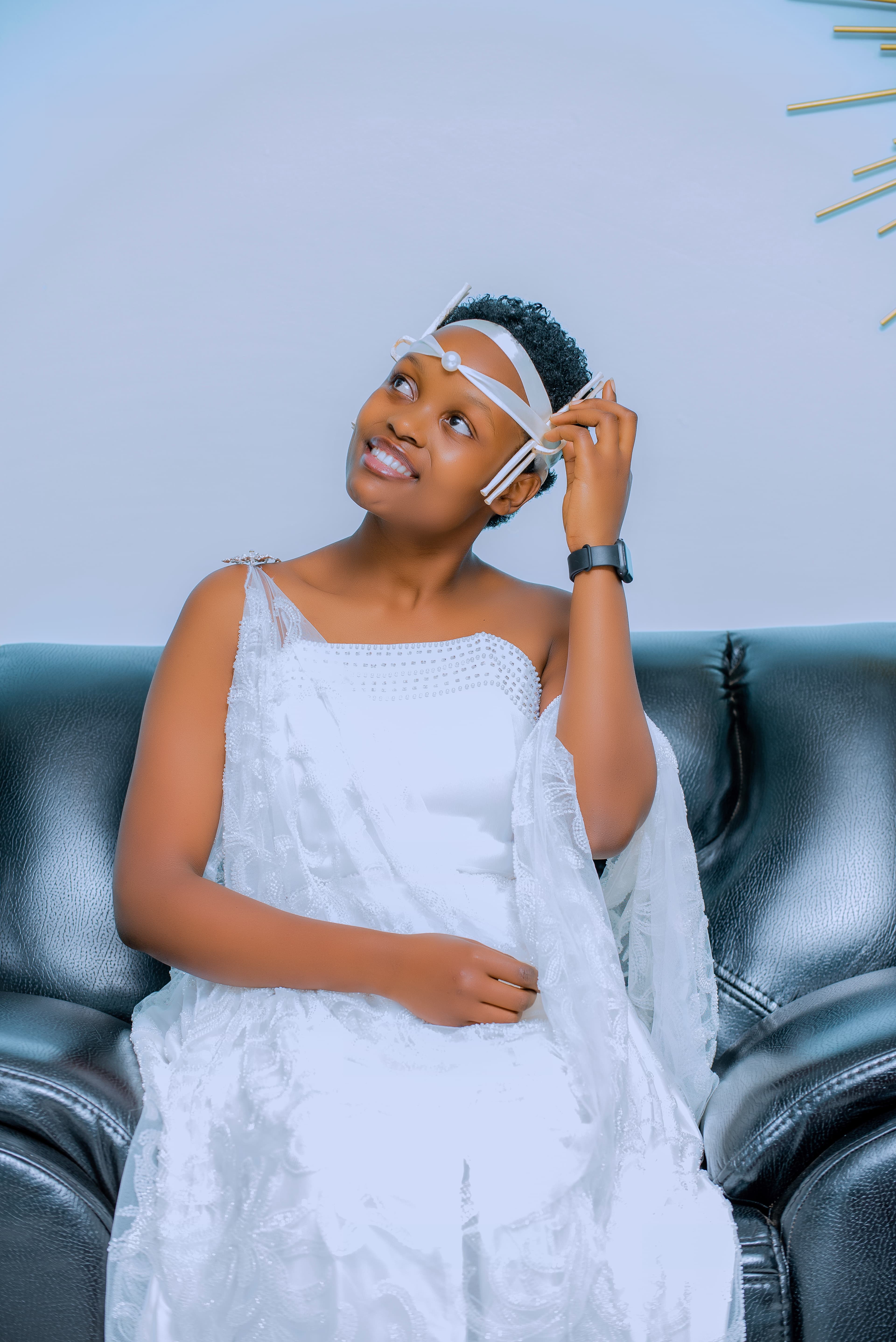 Wedding couple portrait